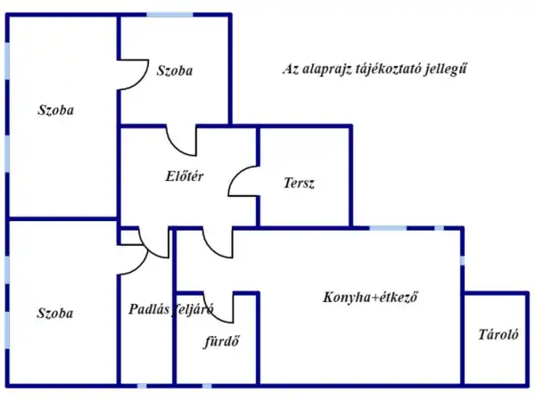 Eladó családi ház, Karácsond 3 szoba 80 m² 18.7 M Ft